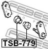 TOYOT 9038523002 Bush, leaf spring